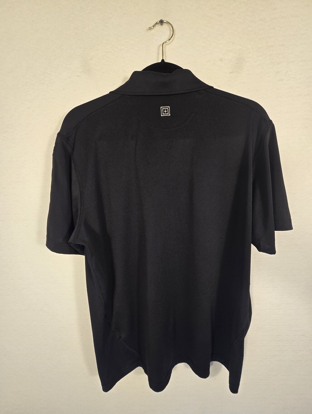 5.11 Lot Of 2 Black S Sleeve 1/4 Button Performance Tactical Polo Shorts. Large - Picture 16 of 16
